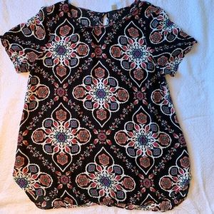 Floral Maternity Shirt Old Navy
